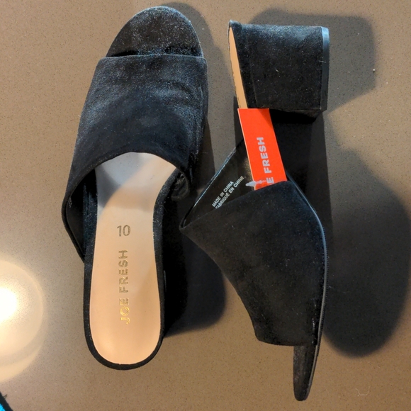 Block Heel Mules - Picture 4 of 5